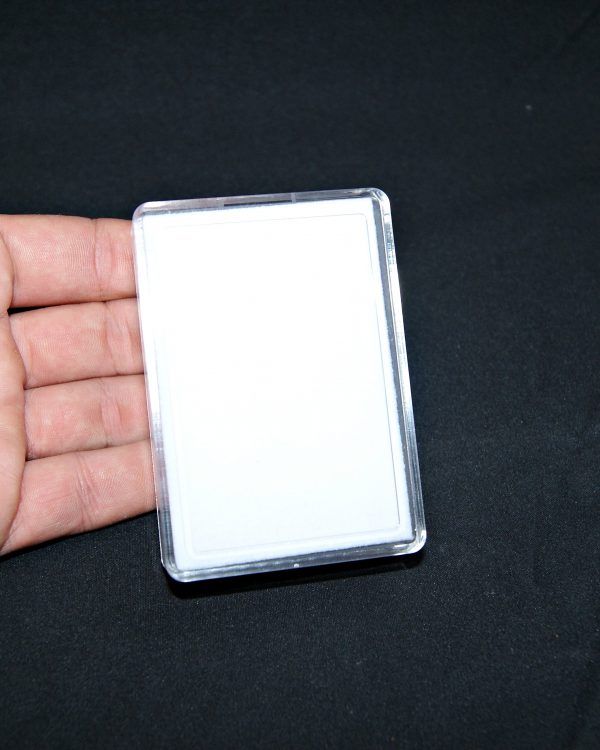 Caja de exposición transparente