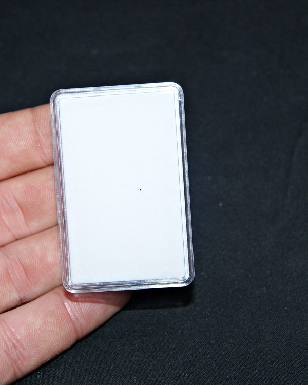 Caja de exposición transparente