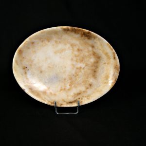 Plato Ovalado Aragonito Pulido