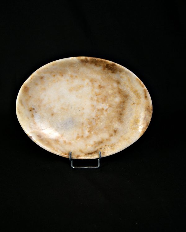 Plato Ovalado Aragonito Pulido