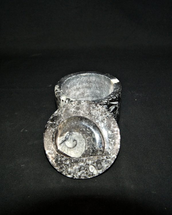 Joyero Artesanal en Mármol Fósil