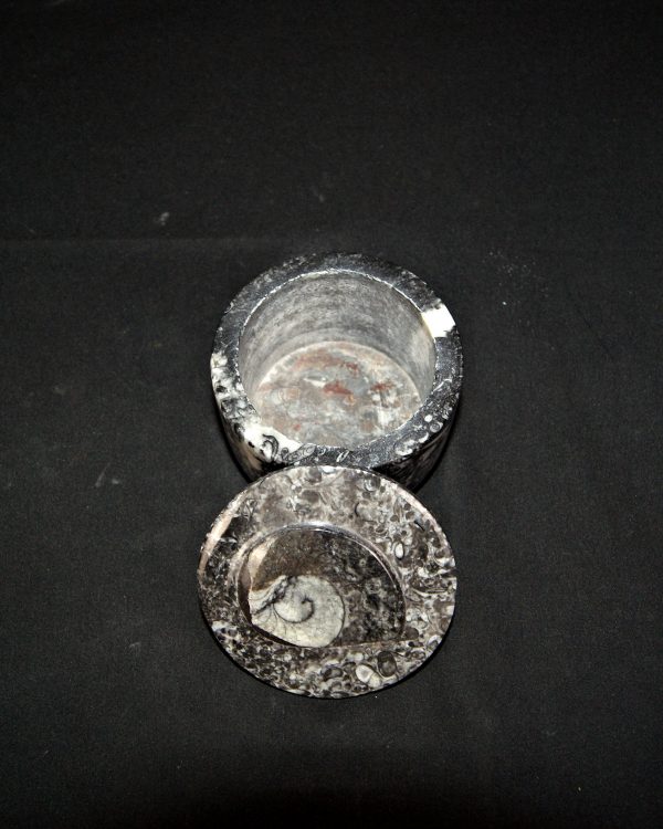 Joyero Artesanal en Mármol Fósil