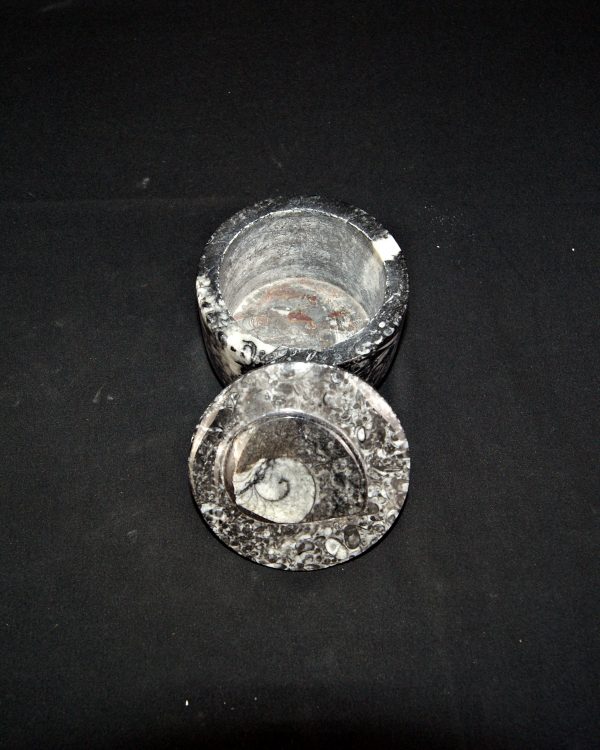 Joyero Artesanal en Mármol Fósil