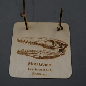 Soporte de madera Mosasaurus
