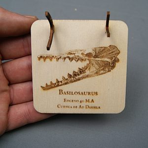 Soporte de madera Basilosaurus