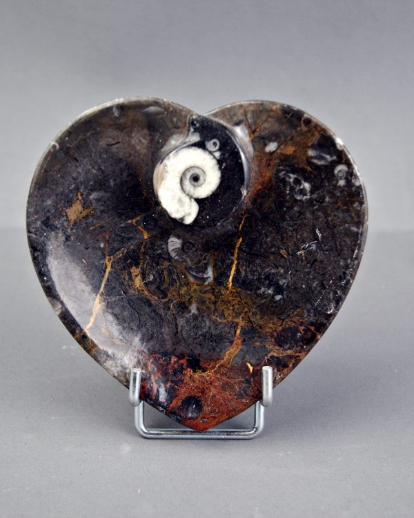 Plato decorativo en forma de corazón