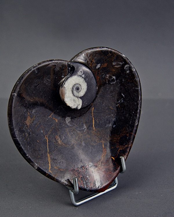 Plato decorativo en forma de corazón