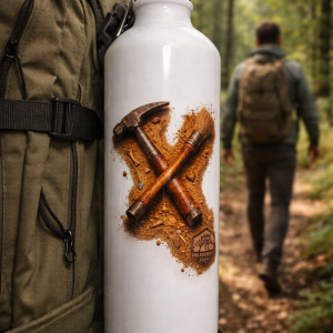 Botella de Aluminio “Pincel & Martillo”