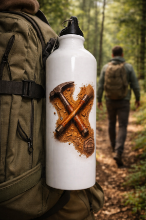 Botella de Aluminio “Pincel & Martillo”